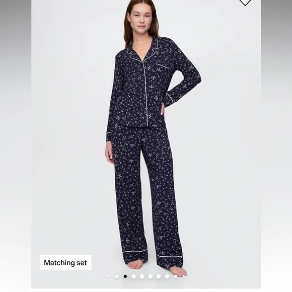 Gap Leopard Print Women's Modal pajama pants - Picture 5 of 6